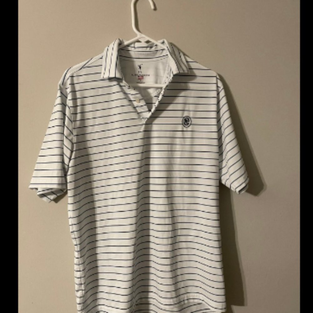 Fairway& Green Performance Polo Golf Shirt Mens Size M